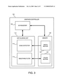 Post-rendering anti-aliasing with a smoothing filter diagram and image