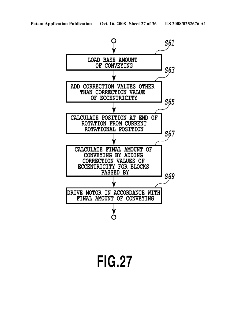 PRINTING APPARATUS AND METHOD OF ACQUIRING CORRECTION VALUE OF CONVEYING ERROR - diagram, schematic, and image 28