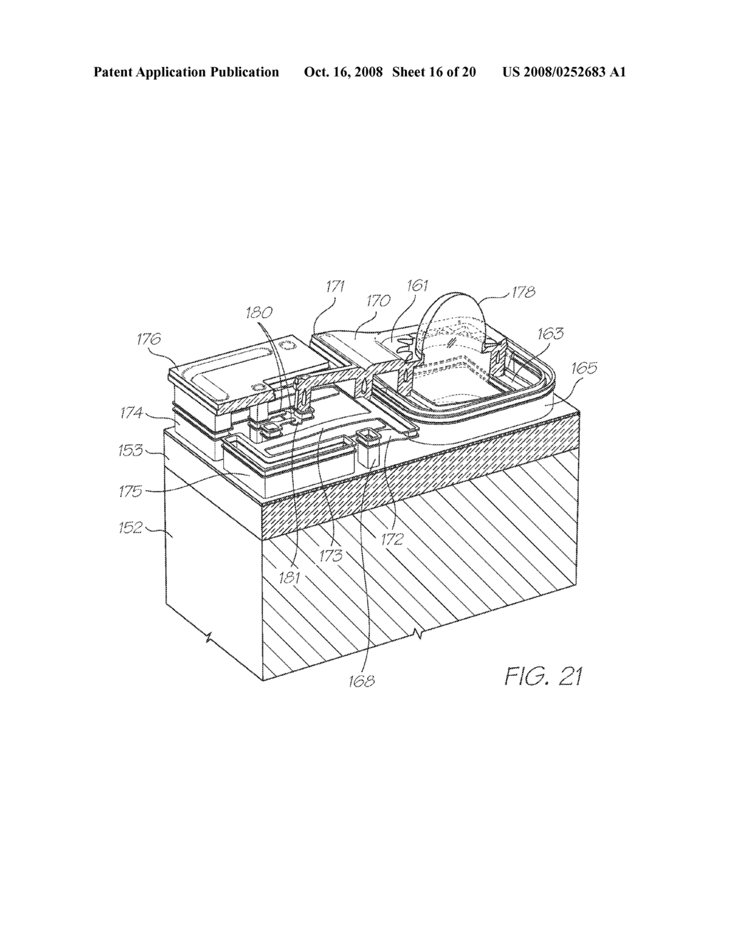 PRINTER HAVING CAPPING SYSTEM FOR PRINTHEAD ASSEMBLY - diagram, schematic, and image 17