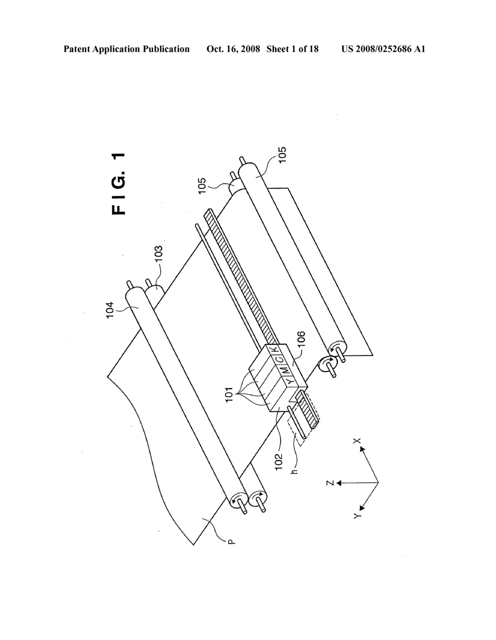 INKJET PRINTING APPARATUS AND INKJET PRINTING METHOD - diagram, schematic, and image 02