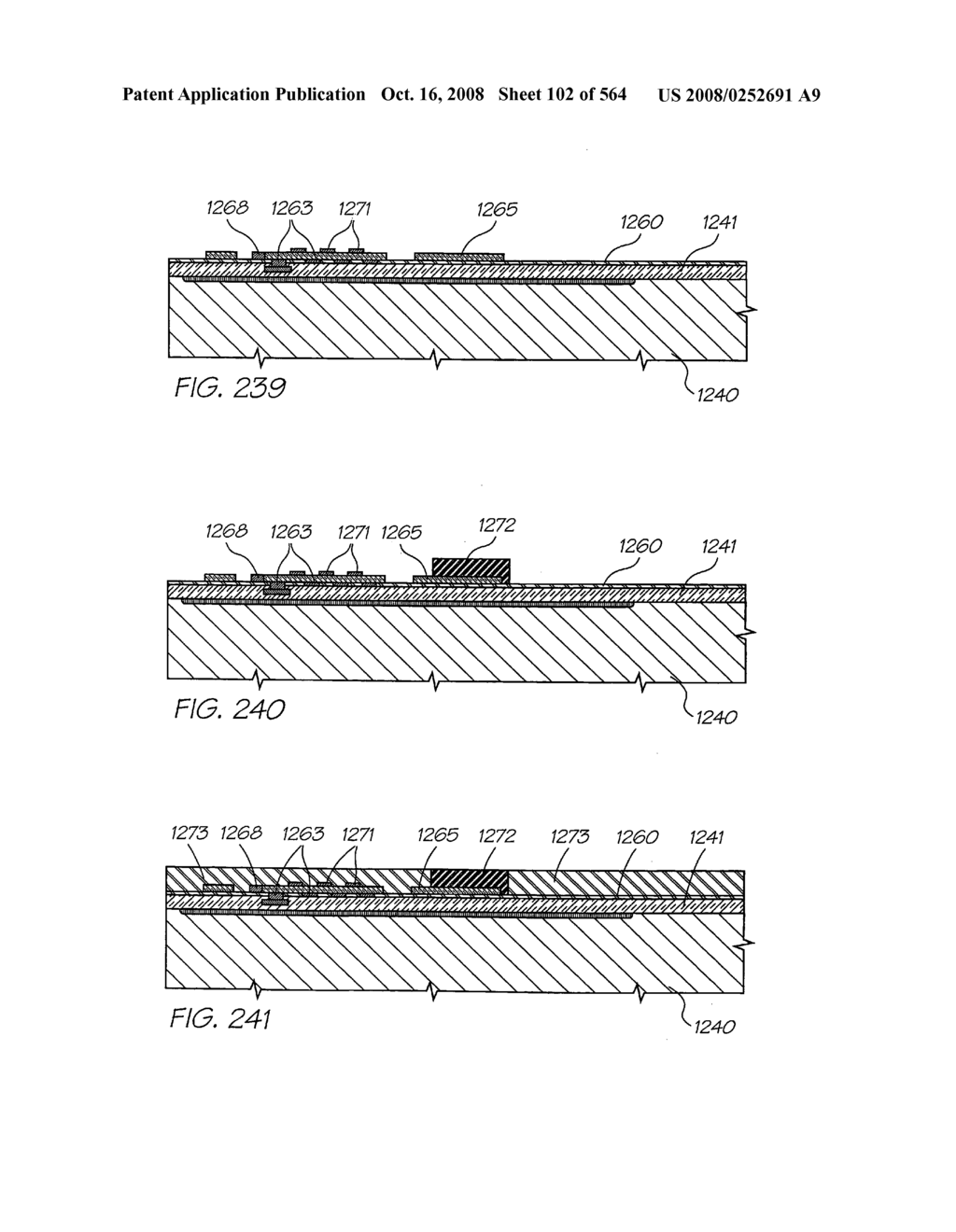 Inkjet nozzle chamber holding two fluids - diagram, schematic, and image 103