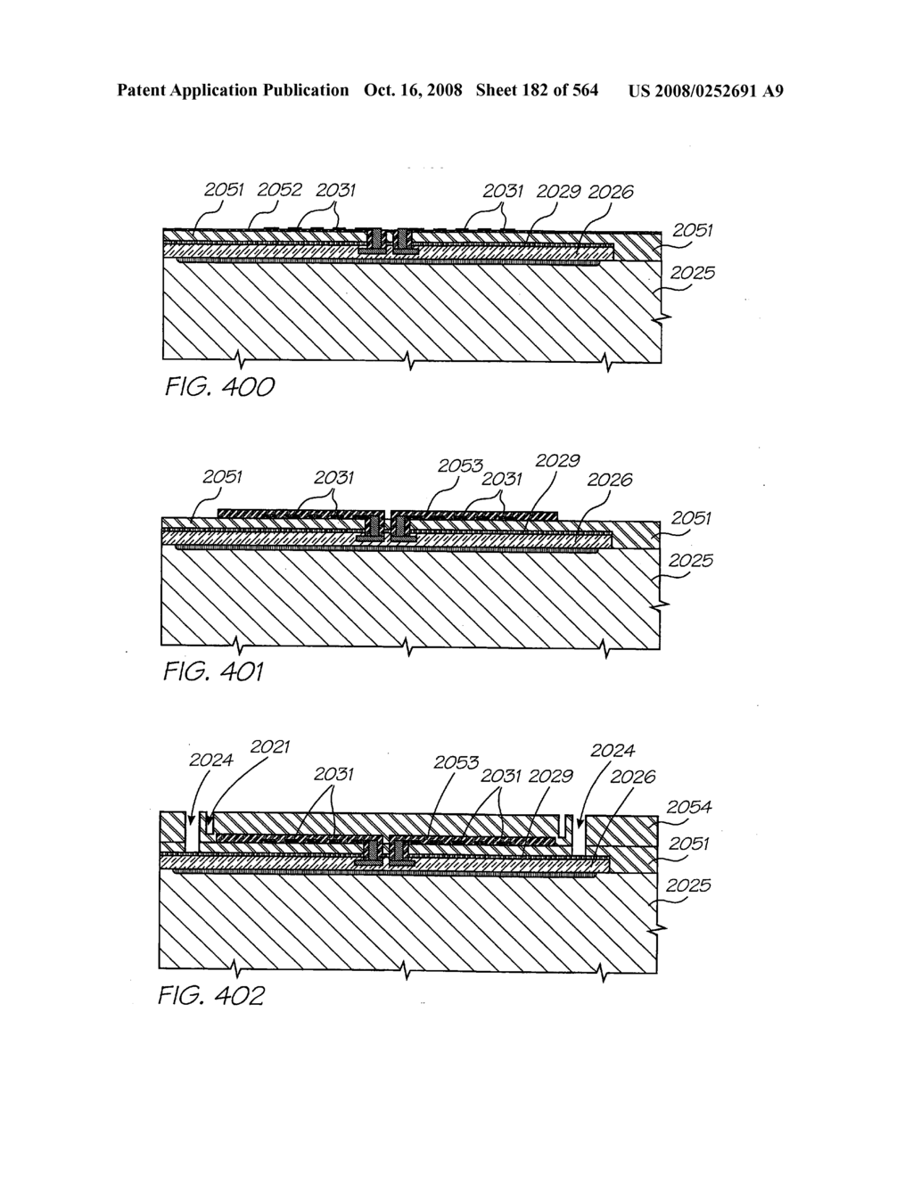 Inkjet nozzle chamber holding two fluids - diagram, schematic, and image 183