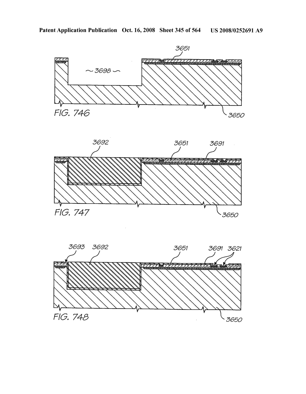 Inkjet nozzle chamber holding two fluids - diagram, schematic, and image 346