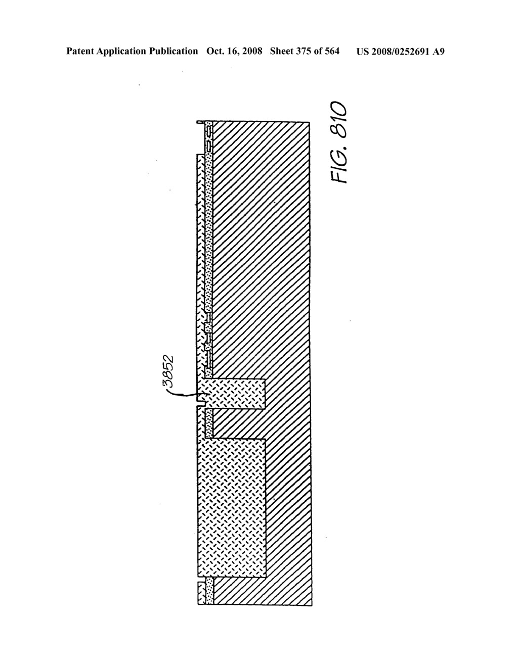 Inkjet nozzle chamber holding two fluids - diagram, schematic, and image 376