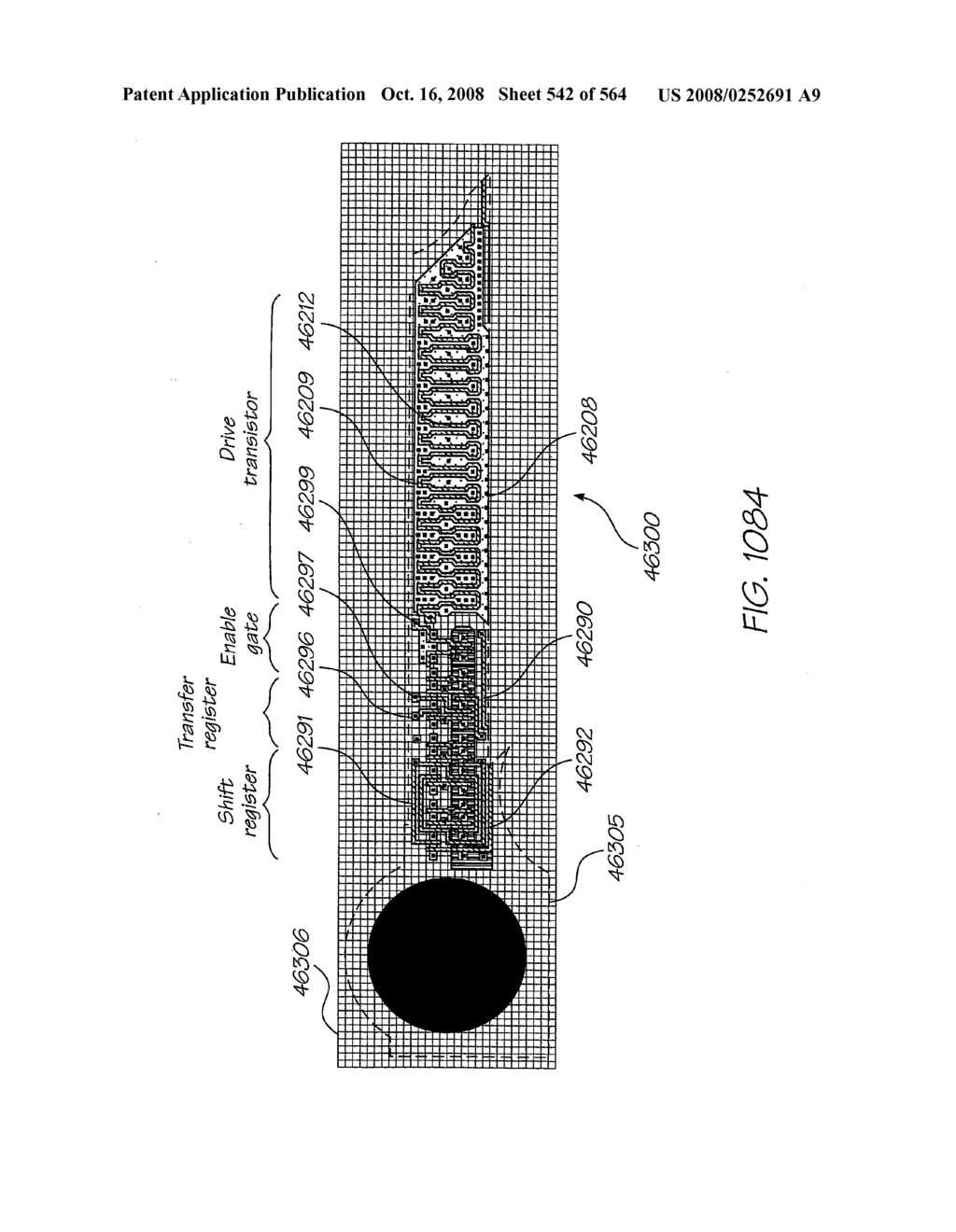 Inkjet nozzle chamber holding two fluids - diagram, schematic, and image 543