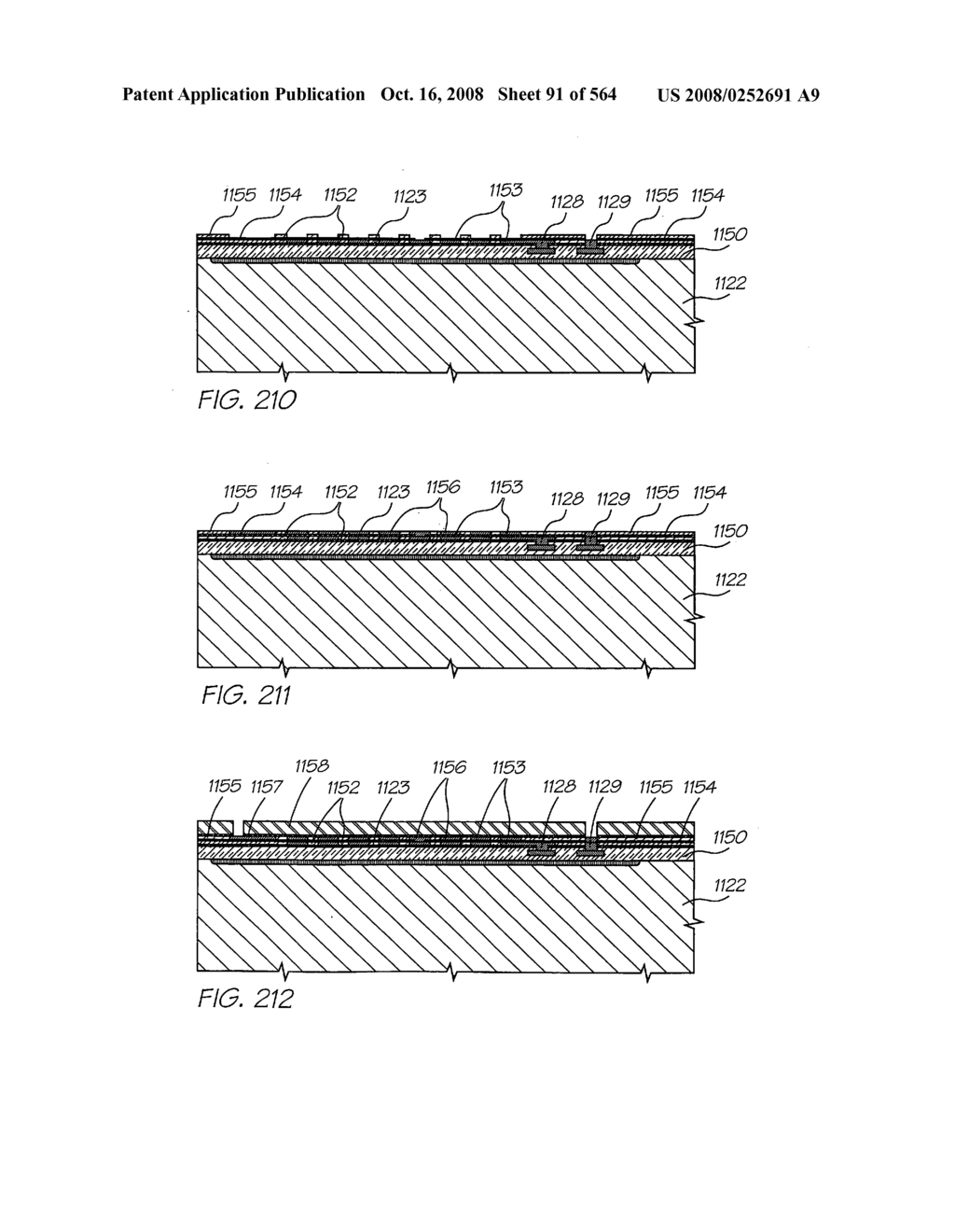 Inkjet nozzle chamber holding two fluids - diagram, schematic, and image 92