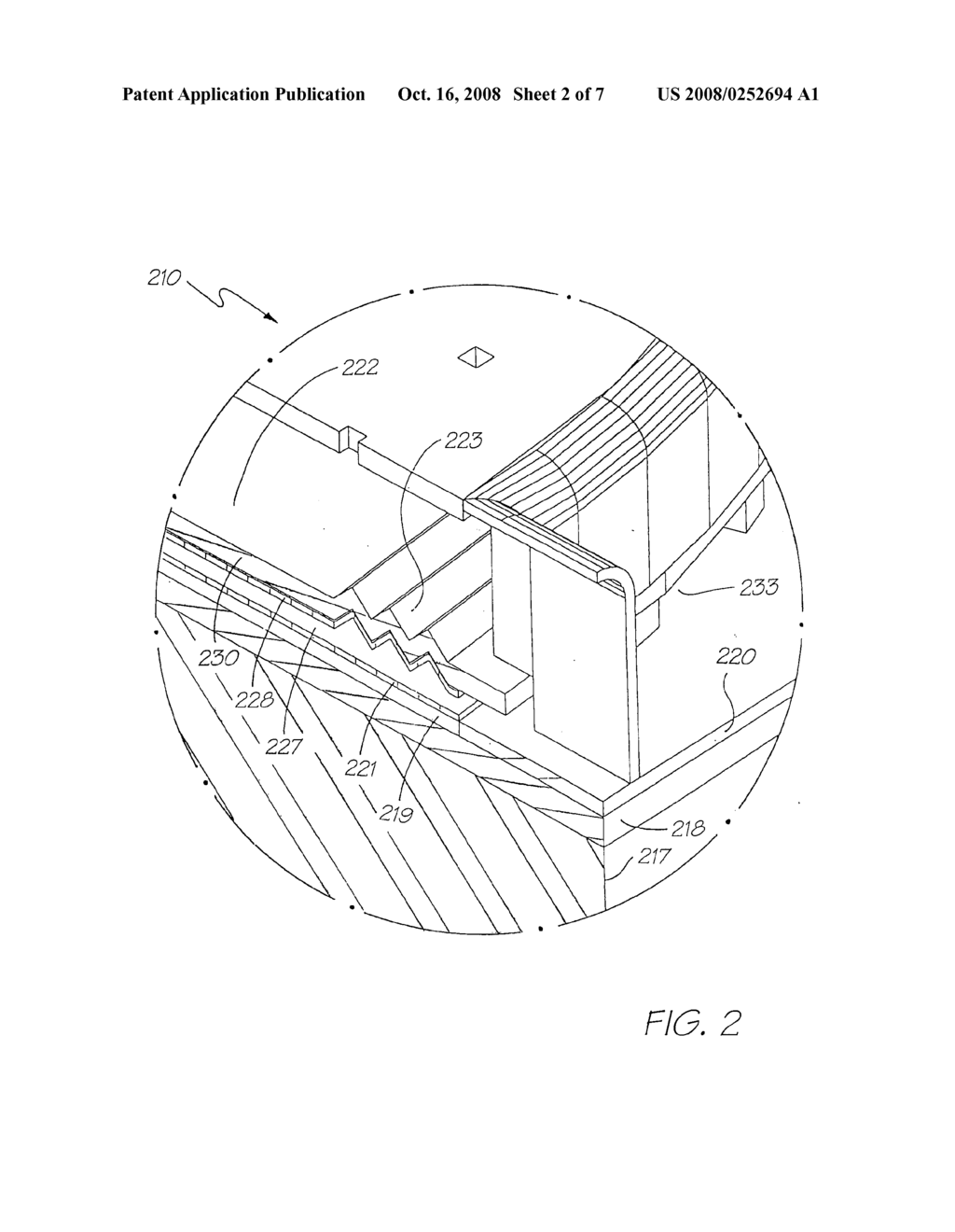 INK JET PRINTHEAD WITH GLASS NOZZLE CHAMBERS - diagram, schematic, and image 03