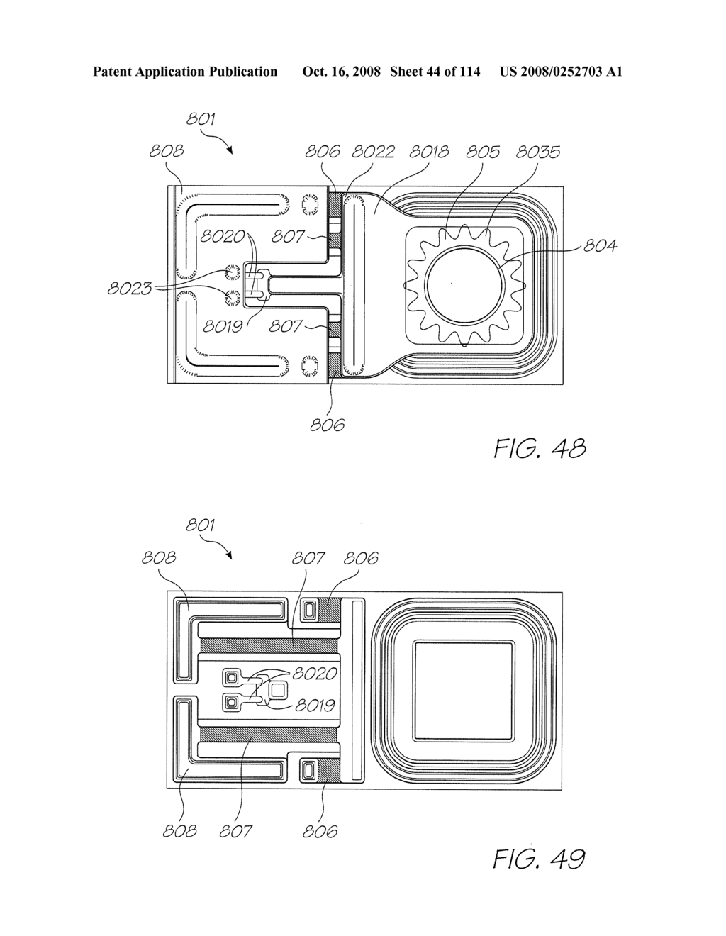 CARTRIDGE UNIT HAVING MAGNETICALLY CAPPED PRINTHEAD - diagram, schematic, and image 45