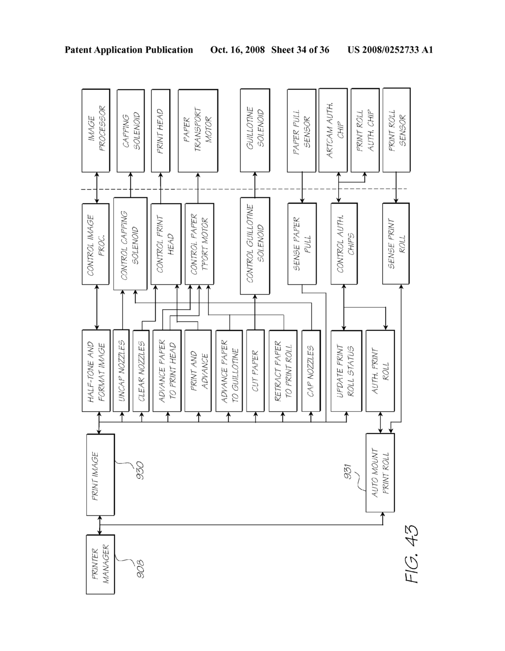 CAMERA PRINTER OPERATION METHOD WITH MEDIA PULL SENSING - diagram, schematic, and image 35