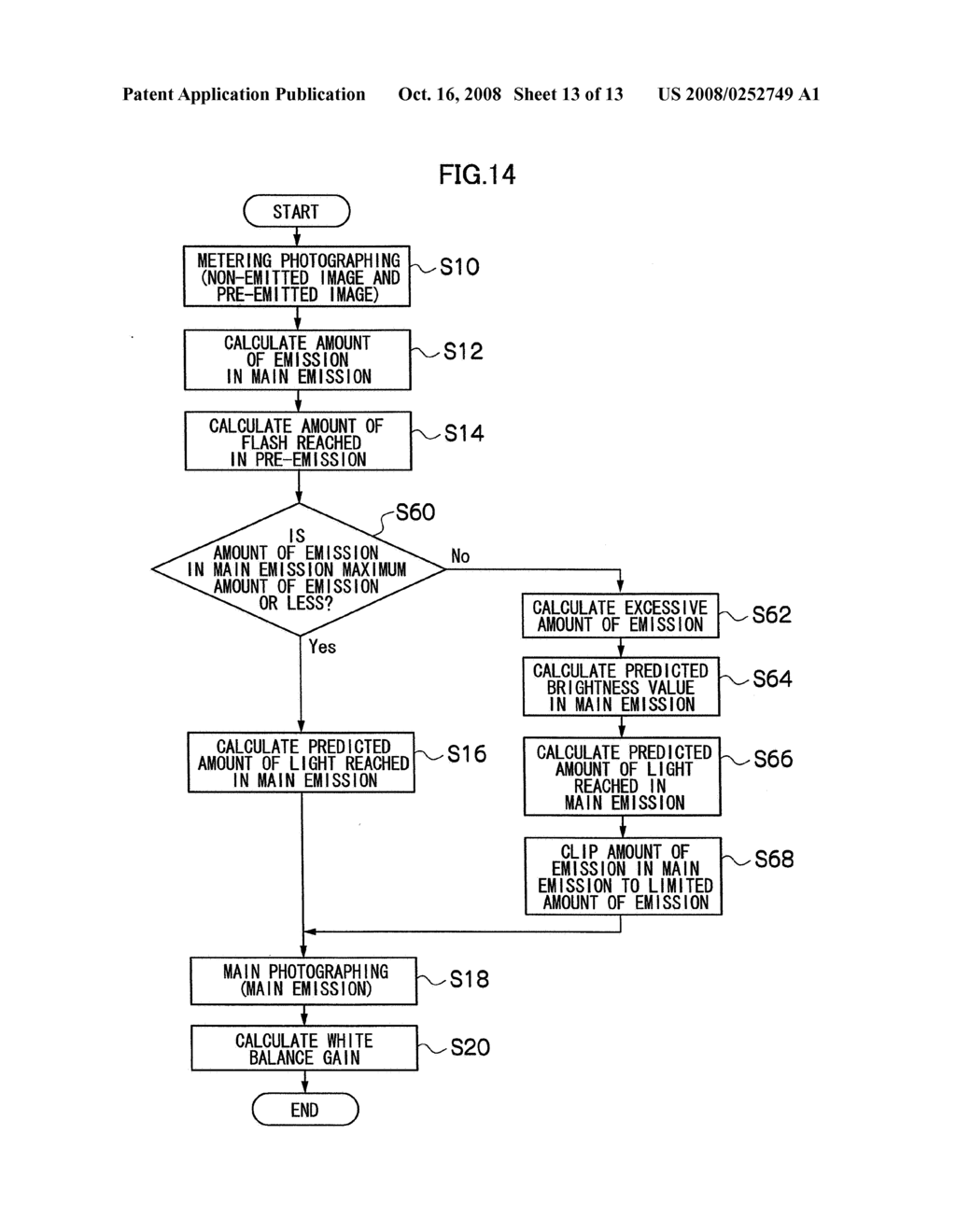 WHITE BALANCE CORRECTING METHOD AND IMAGE-PICKUP APPARATUS - diagram, schematic, and image 14