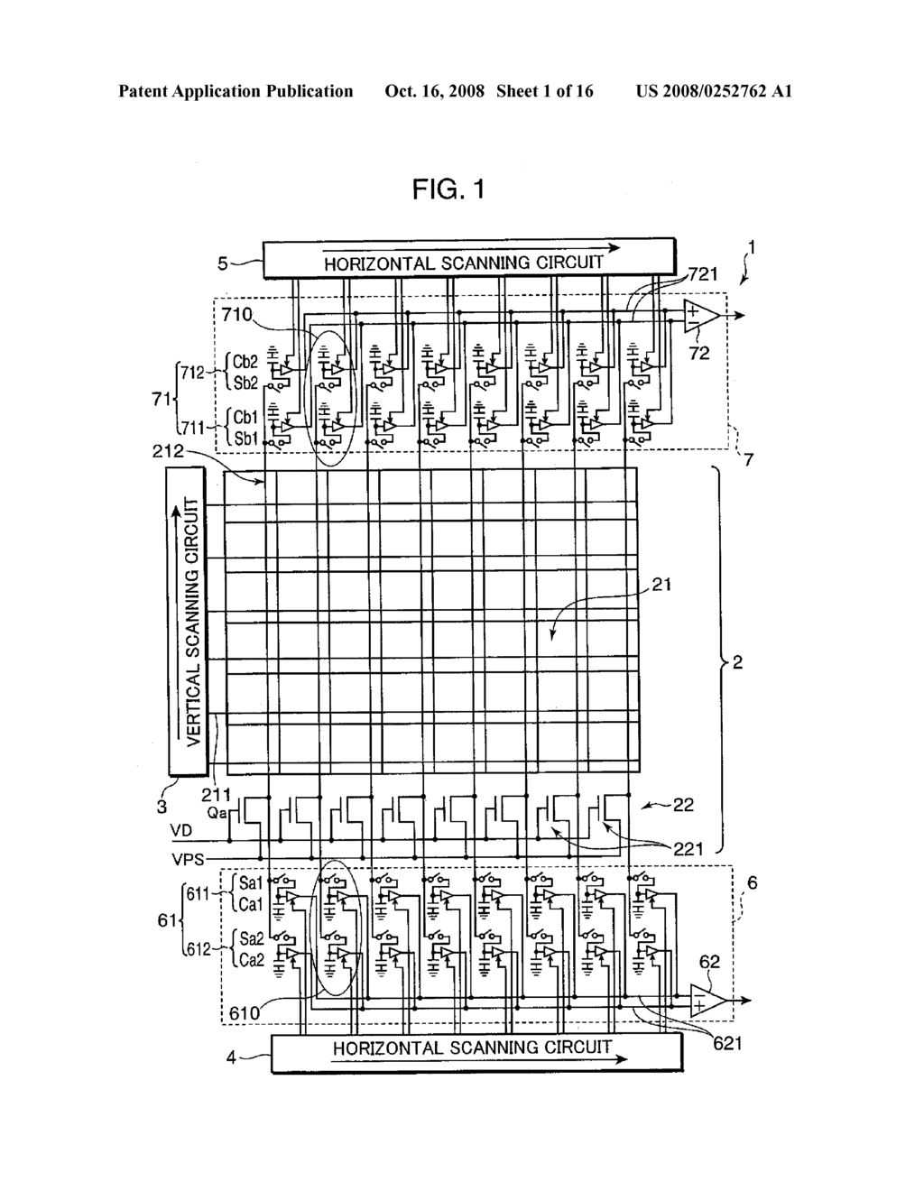 SOLID-STATE IMAGE SENSING DEVICE, METHOD FOR DRIVING SOLID-STATE IMAGE SENSING DEVICE, AND IMAGE SENSING SYSTEM INCORPORATED WITH SOLID-STATE IMAGE SENSING DEVICE - diagram, schematic, and image 02