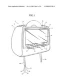 Vehicle entertainment system diagram and image