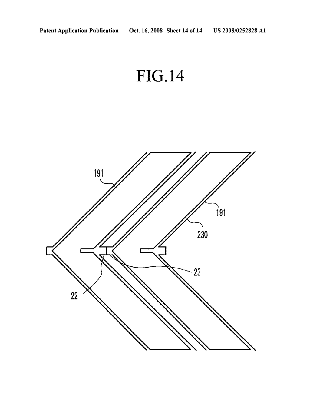 THIN FILM TRANSISTOR ARRAY PANEL FOR A DISPLAY - diagram, schematic, and image 15