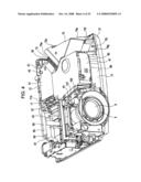 Projection display device diagram and image