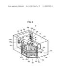 Projection display device diagram and image