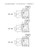 Projection exposure apparatus diagram and image