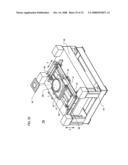 Projection exposure apparatus diagram and image