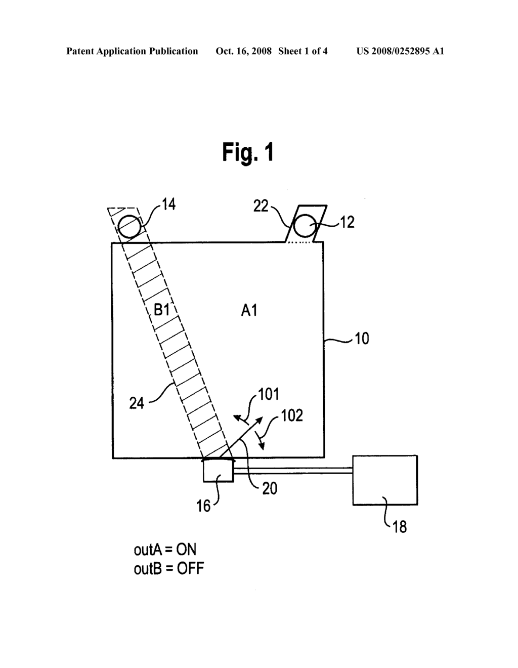 TEST METHOD FOR THE TESTING OF THE FUNCTIONAL CAPABILITY OF A MONITORING SENSOR, MONITORING METHOD AND MONITORING SENSOR - diagram, schematic, and image 02