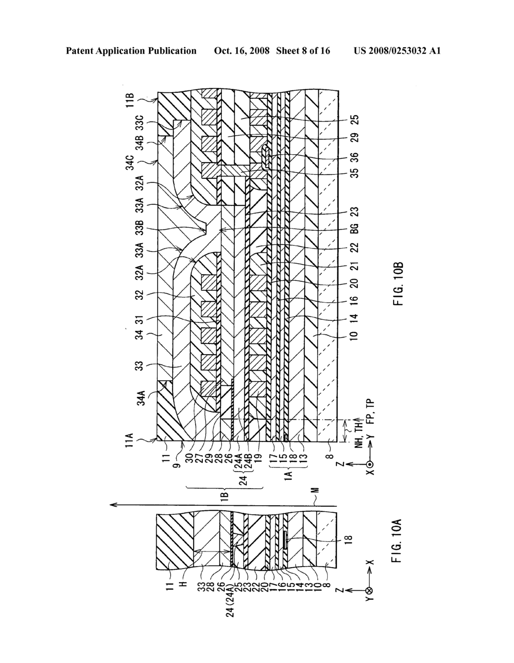 Thin film magnetic head, head gimbal assembly, head arm assembly, magnetic disk device and method of forming thin film magnetic head - diagram, schematic, and image 09