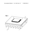 Ic Component Comprising a Cooling Arrangement diagram and image