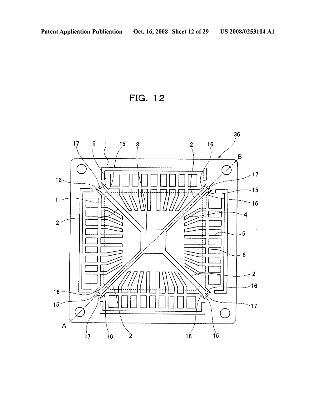 LEAD FRAME, MOLDING DIE, AND MOLDING METHOD - diagram, schematic, and image 13