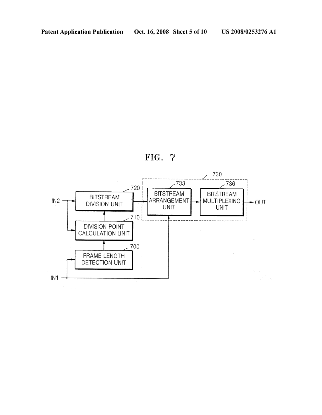 METHOD AND APPARATUS FOR MULTIPLEXING AND DEMULTIPLEXING ASYNCHRONOUS BITSTREAMS - diagram, schematic, and image 06