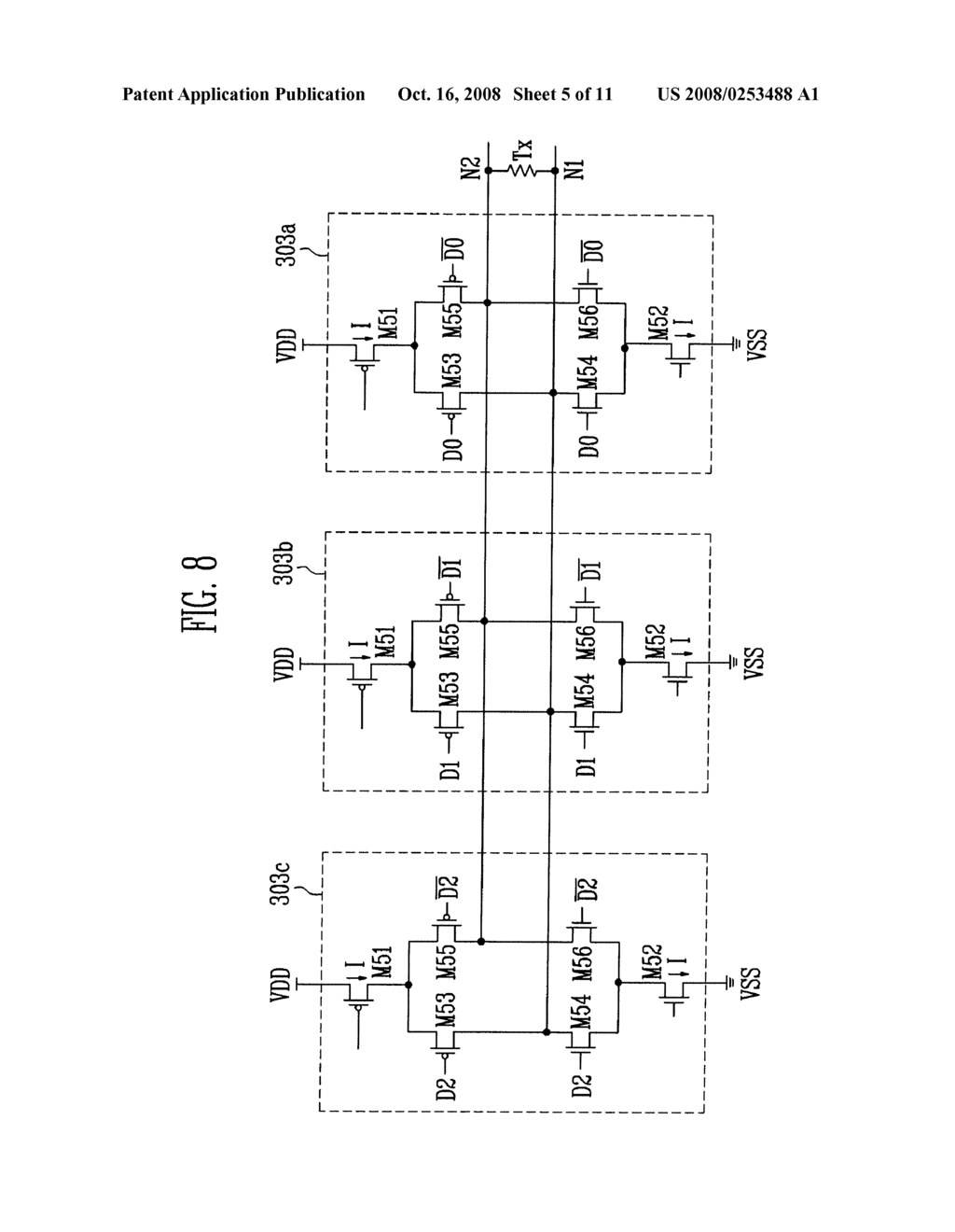 INTERFACE SYSTEM AND FLAT PANEL DISPLAY USING THE SAME - diagram, schematic, and image 06