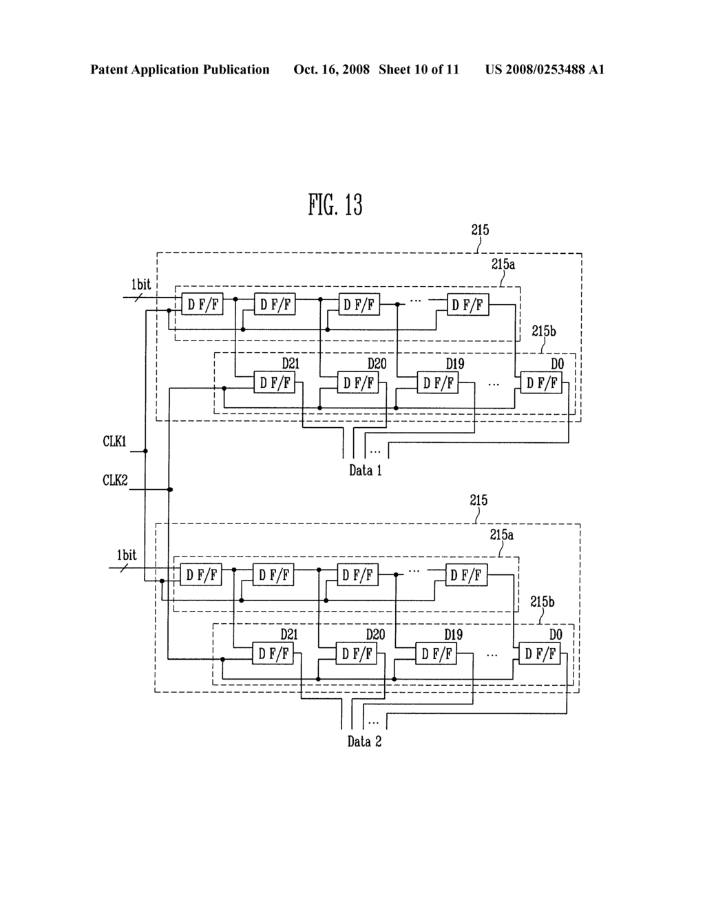 INTERFACE SYSTEM AND FLAT PANEL DISPLAY USING THE SAME - diagram, schematic, and image 11