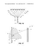 Low invasive technique using compton scattered x-ray visualizing, imaging, or information providing to differentiate at least some dissimilar matter diagram and image