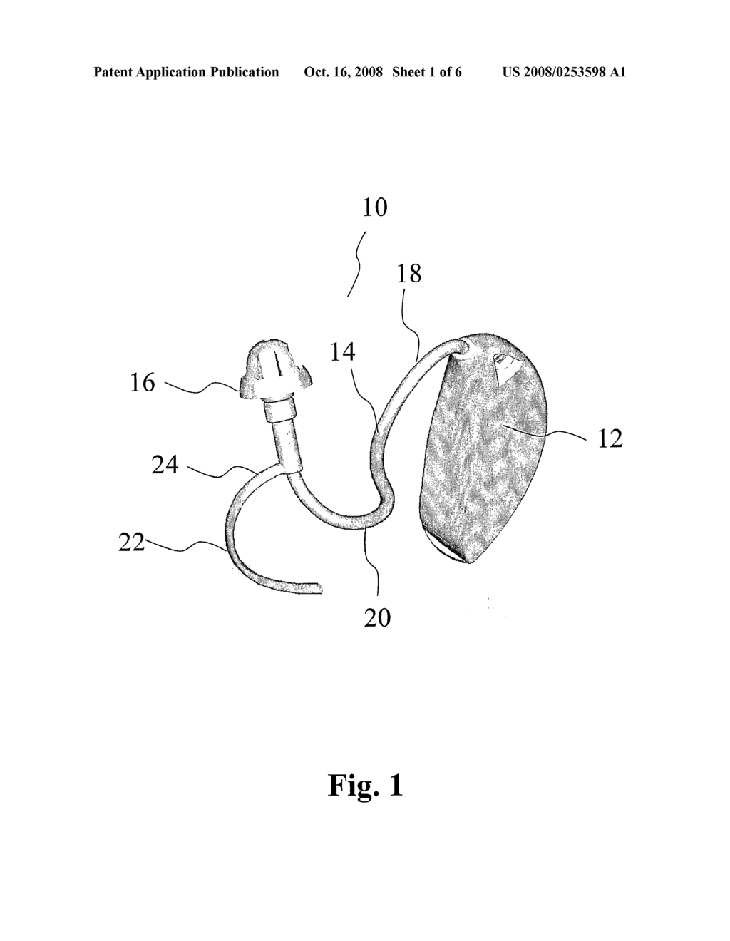 Bte Hearing Aid Adaptor - diagram, schematic, and image 02