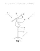 Microphone Stand diagram and image