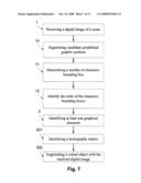 Method and a device for detecting graphic symbols diagram and image