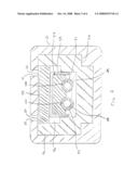 FIELD TERMINATION CONNECTOR WITH SHAPED ADHESIVE PRE-FORM diagram and image