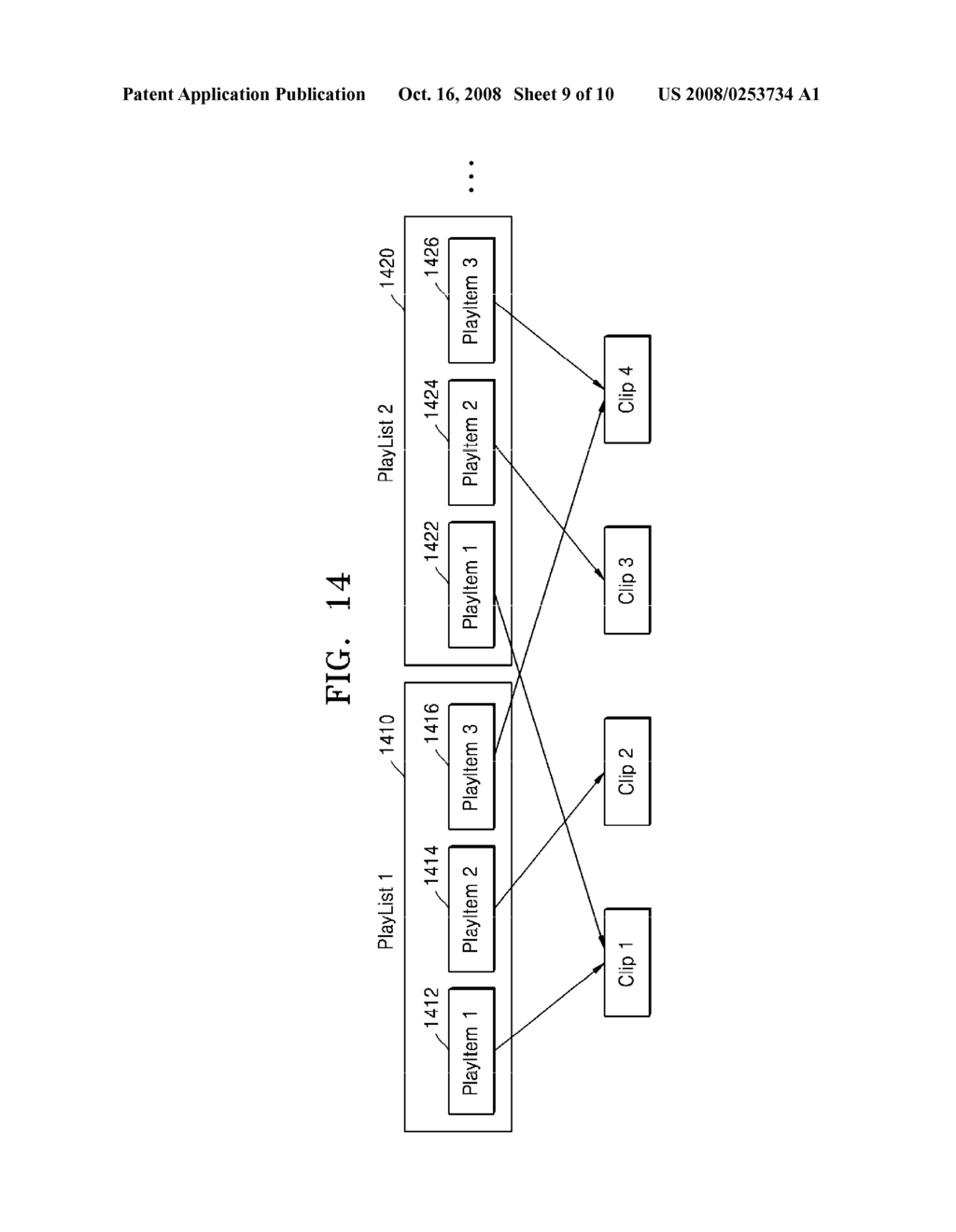 INFORMATION STORAGE MEDIUM CONTAINING MULTI-PATH DATA, AND STORAGE APPARATUS AND PLAYER THEREOF - diagram, schematic, and image 10