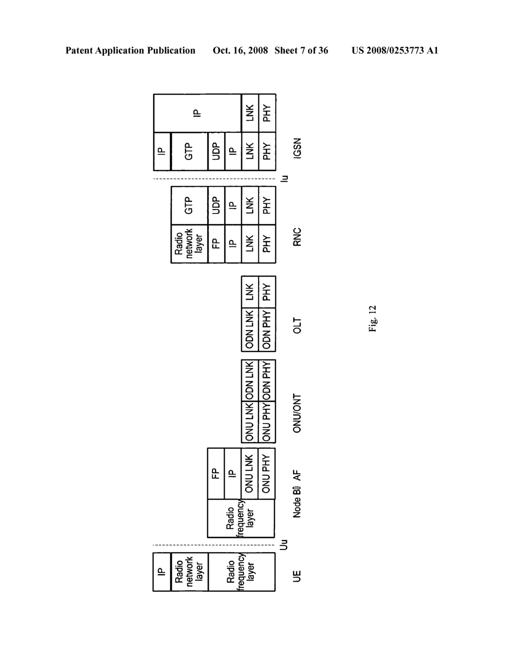 System And Communication Method For Interconnecting Optical Network And Radio Communication Network - diagram, schematic, and image 08