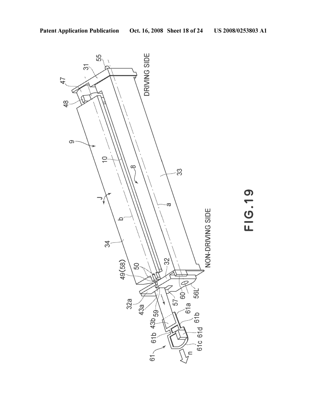 PROCESS CARTRIDGE AND ELECTROPHOTOGRAPHIC IMAGE FORMING APPARATUS - diagram, schematic, and image 19