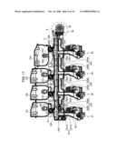 Image forming apparatus and intermediate transfer unit diagram and image