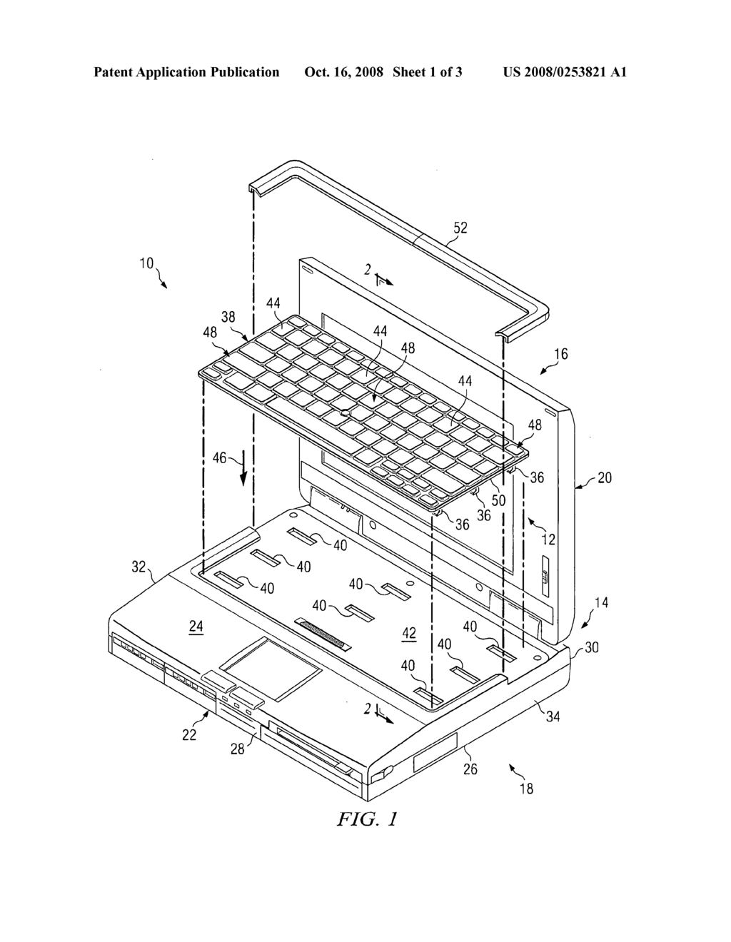 Keyboard stiffening system - diagram, schematic, and image 02