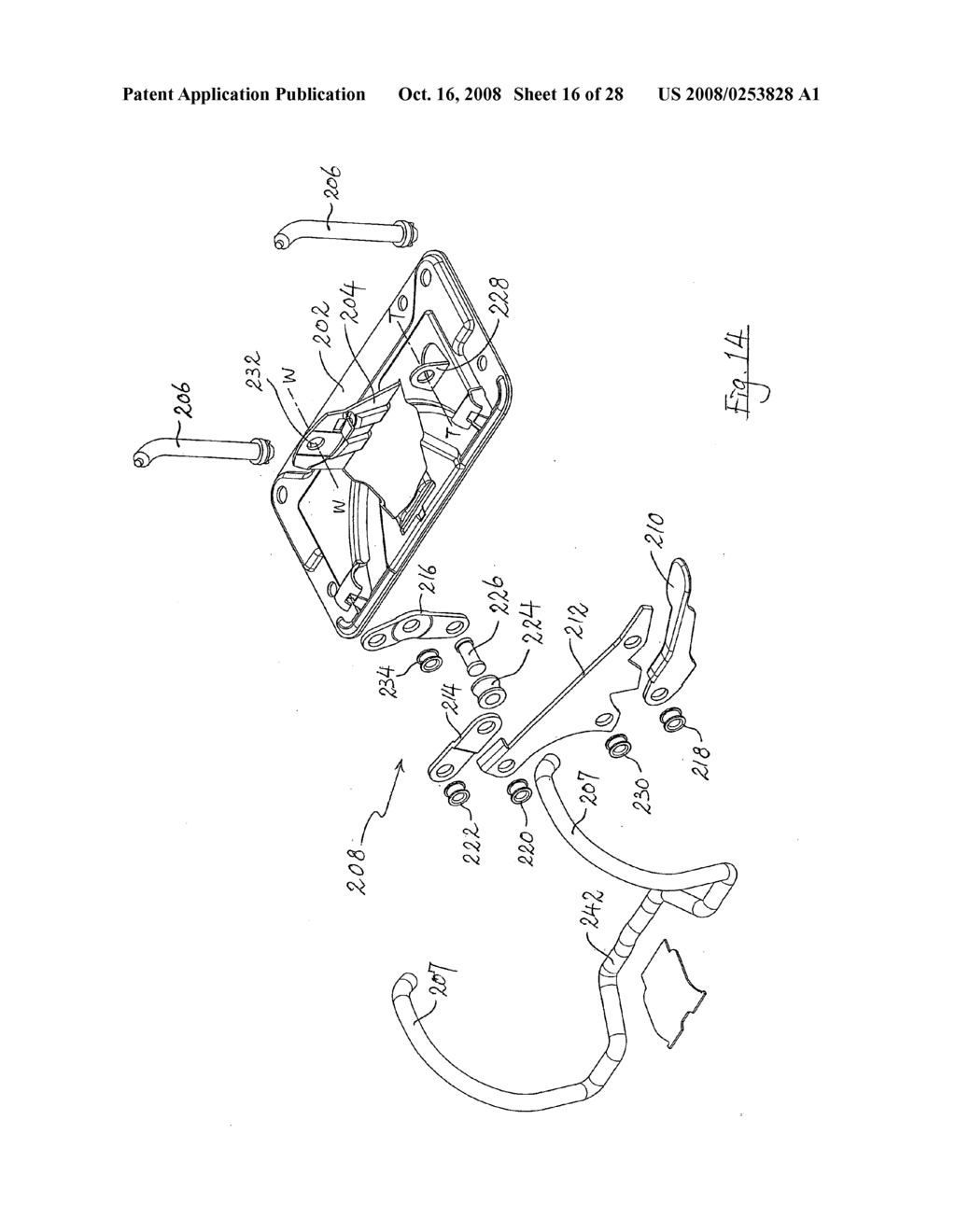 LEVER-ARCH TYPE FILE MECHANISM - diagram, schematic, and image 17