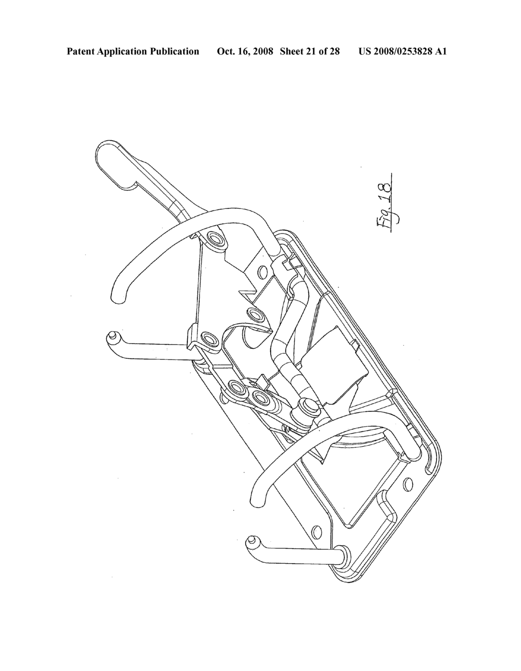 LEVER-ARCH TYPE FILE MECHANISM - diagram, schematic, and image 22