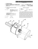 Push button holesaw mandrel assembly diagram and image