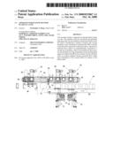 Apparatus for Placing Battery Plates in a Line diagram and image