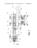 Apparatus for Placing Battery Plates in a Line diagram and image