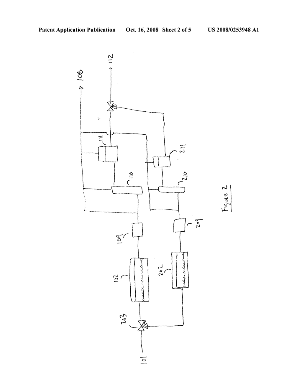 METHOD FOR THE RECYCLING AND PURIFICATION OF AN INORGANIC METALLIC PRECURSOR - diagram, schematic, and image 03