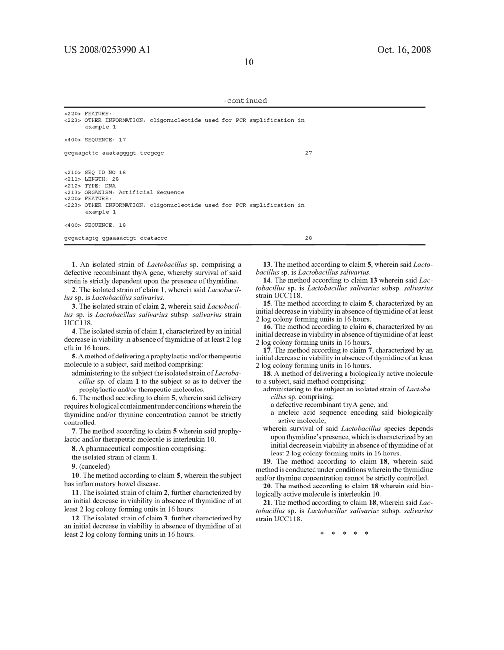 Self-Containing Lactobacillus Strain - diagram, schematic, and image 18