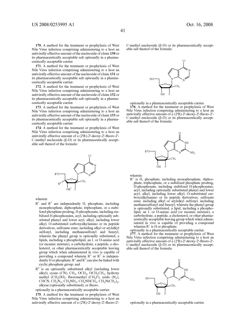 MODIFIED FLUORINATED NUCLEOSIDE ANALOGUES - diagram, schematic, and image 46