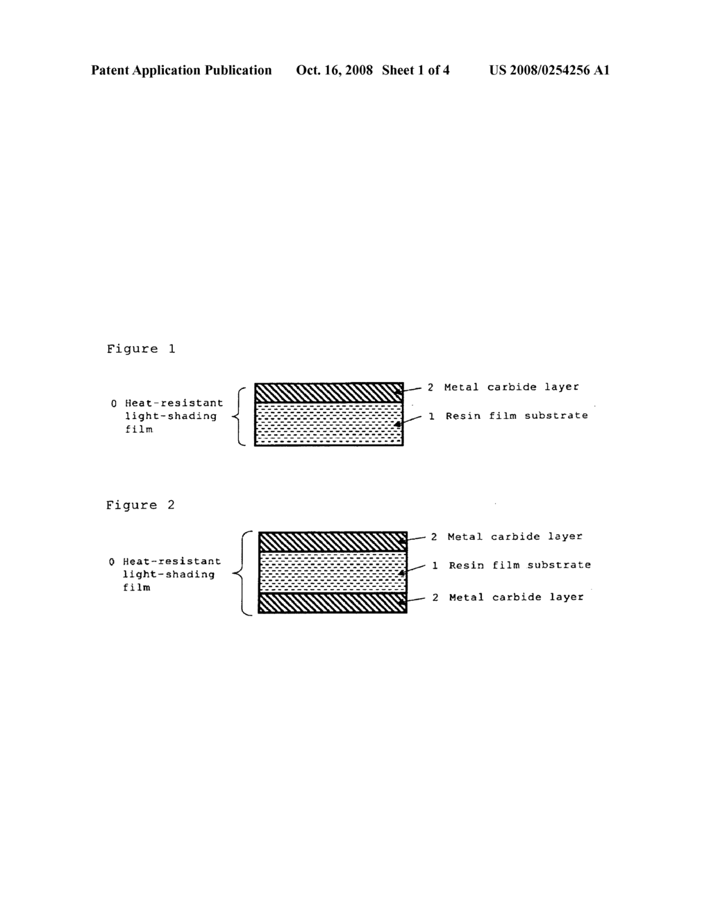 Heat-resistant light-shading film and production method thereof, and diaphragm or light intensity adjusting device using the same - diagram, schematic, and image 02