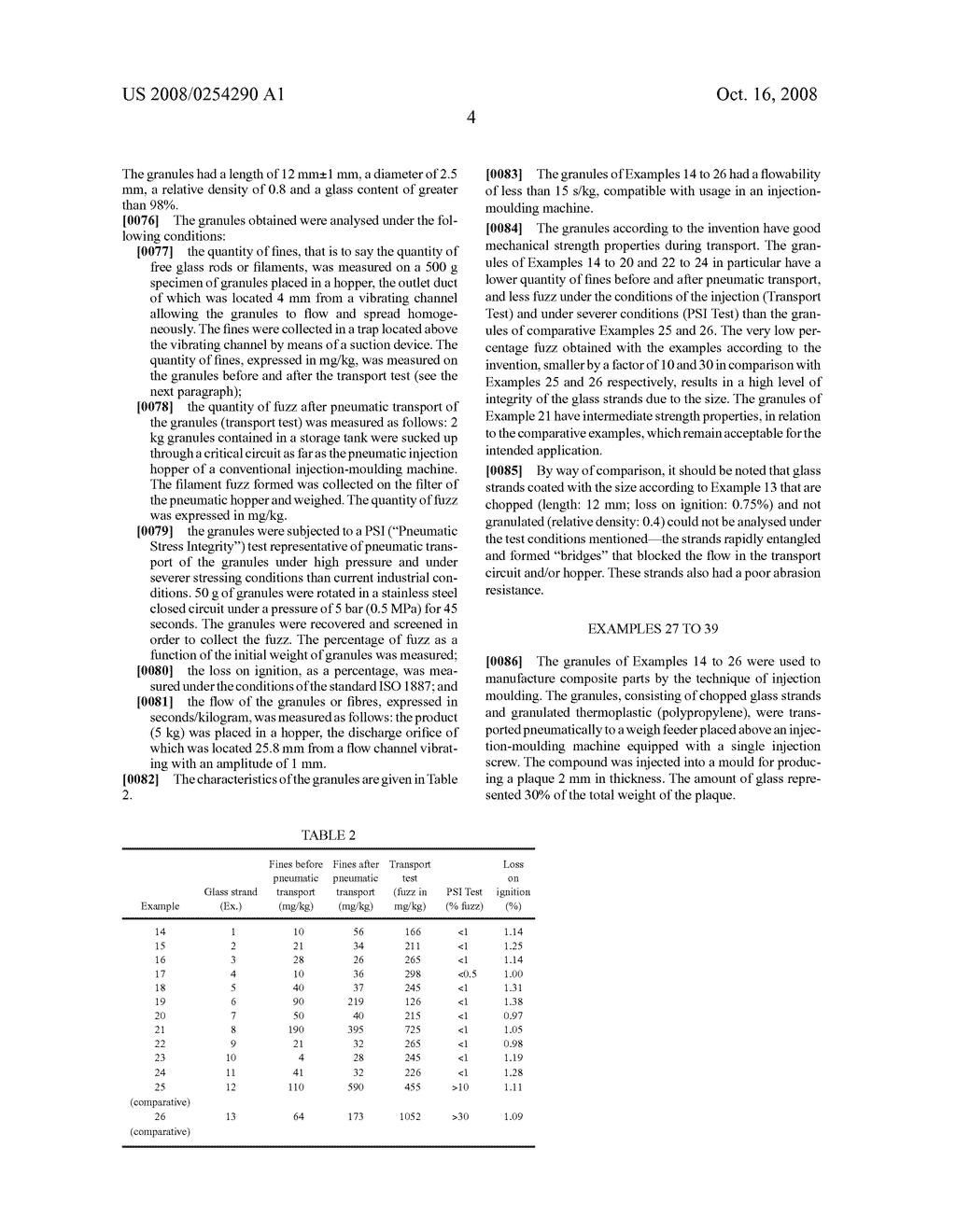 Sizing Composition for Glass Fibre Granules with a High Glass Content - diagram, schematic, and image 05