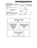 Image recording media and image layers diagram and image