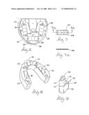 Dental articulator with endodontic module diagram and image